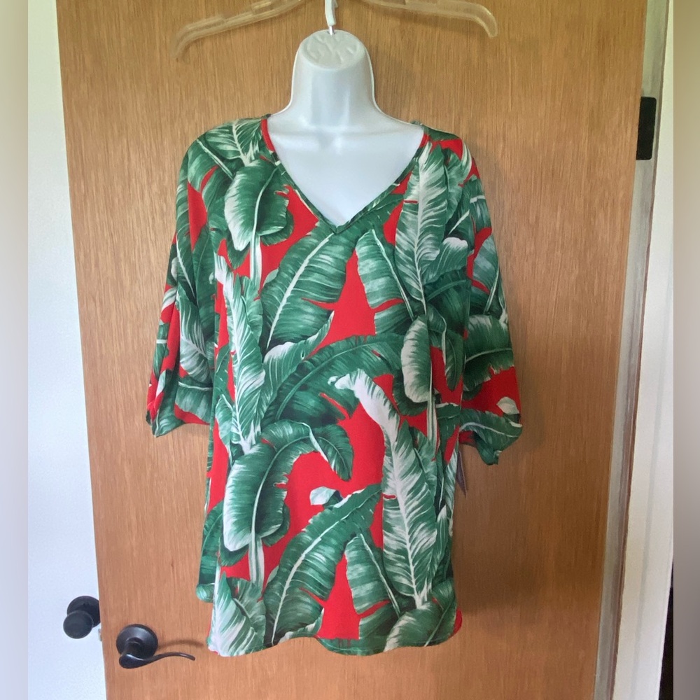 Oversized Poncho Top NWT SZ S